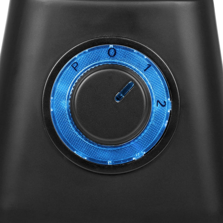 Princess Black Steel Standmixer - 1,5 Liter Fassungsvermögen, 2 Leistungsstufen, Pulsfunktion, 1000