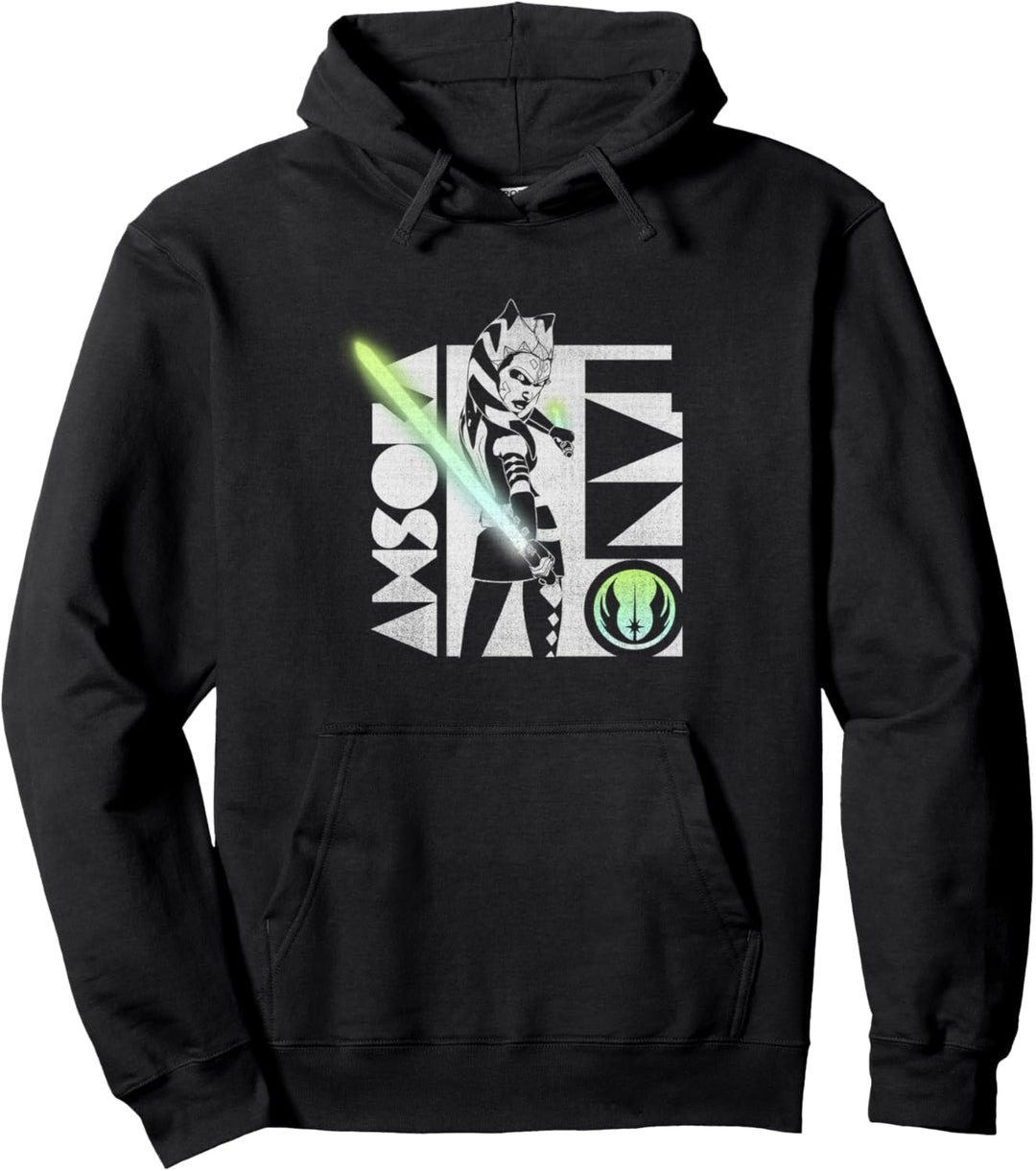 Star Wars: The Clone Wars Ahsoka Tano Gradient Lightsaber Pullover Hoodie