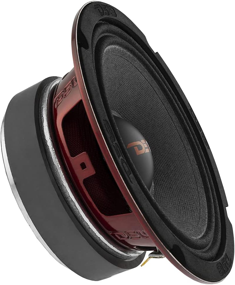 DS18 PRO-X6M Auto-Mitteltöner, 16,5 cm (16,5 cm), 450 W, 8 Ohm, Bass-Lautsprecher 16,5 cm Klassisch,