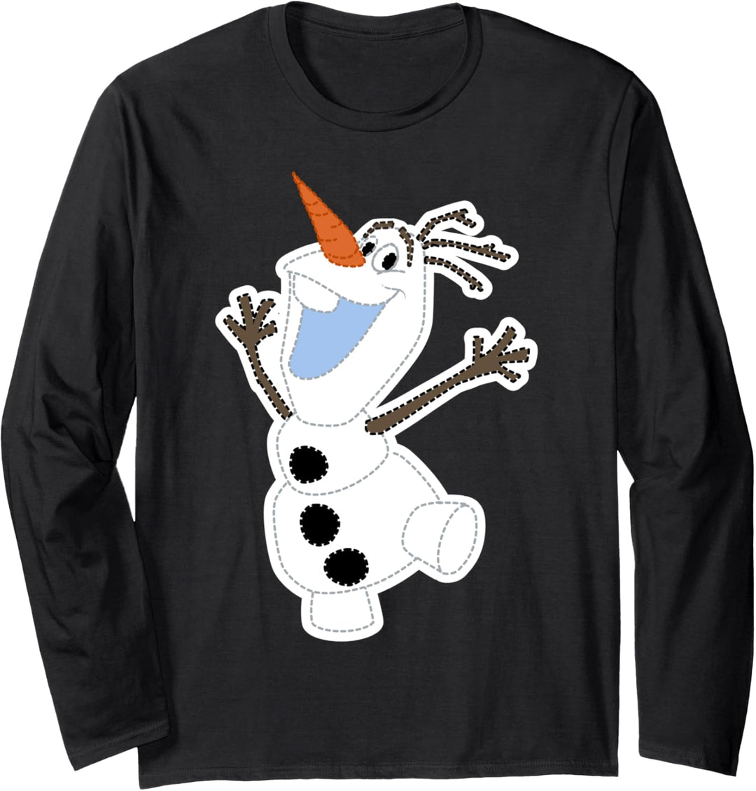 Disney Frozen Olaf Dancing Portrait Langarmshirt
