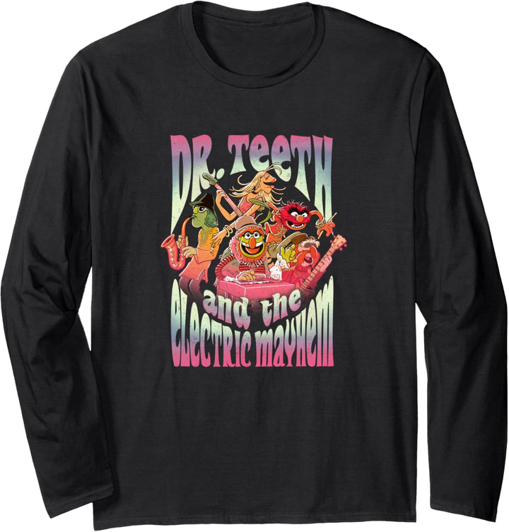 Disney The Muppets Dr. Teeth And The Electric Mayhem Langarmshirt