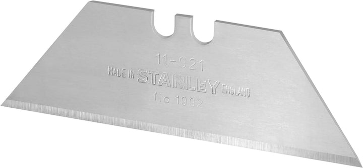 Stanley Trapezklingen 1992 (ohne Lochung, 62mm Klingenlänge, für allgemeine & schwere Schneidarbeite