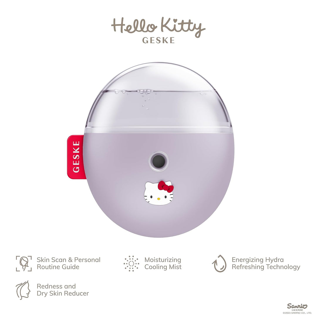 GESKE x Hello Kitty | SmartAppGuided™ Facial Hydration Refresher | 4 in 1 | Wasserzerstäuber | Gesic