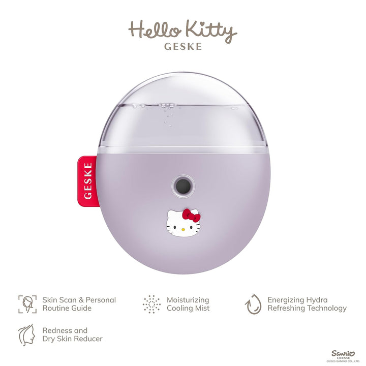 GESKE x Hello Kitty | SmartAppGuided™ Facial Hydration Refresher | 4 in 1 | Wasserzerstäuber | Gesic