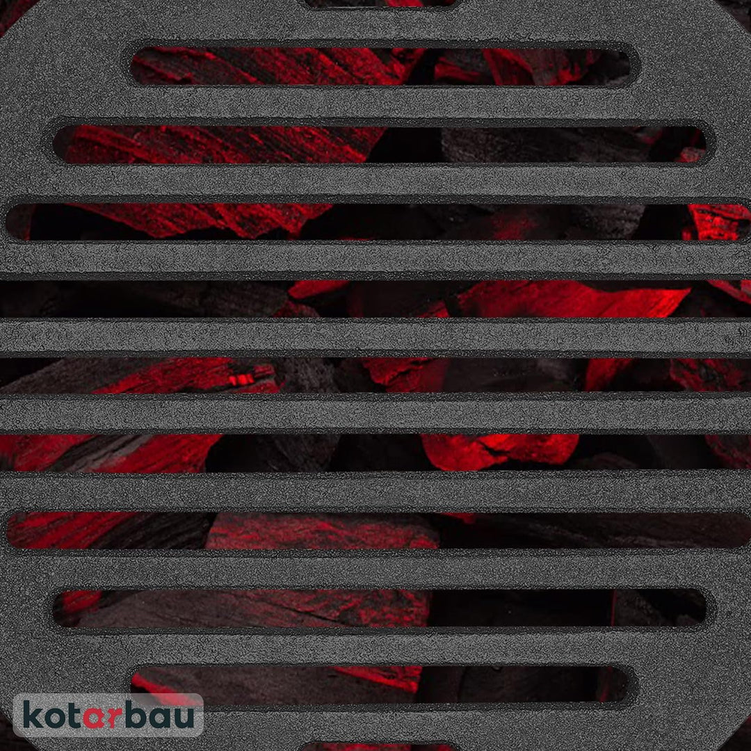 KOTARBAU Kaminrost Ø 25 cm Rundrost Ascherost Kaminofen Tafelrost Rost Ofengitter Kamin Ersatzteile