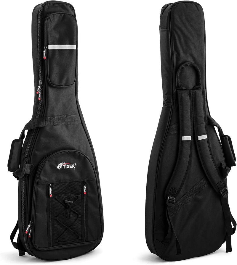 TIGER GGB42-EL Deluxe Tasche für E-Gitarre Elektrisch/Deluxe Padded, Elektrisch/Deluxe Padded