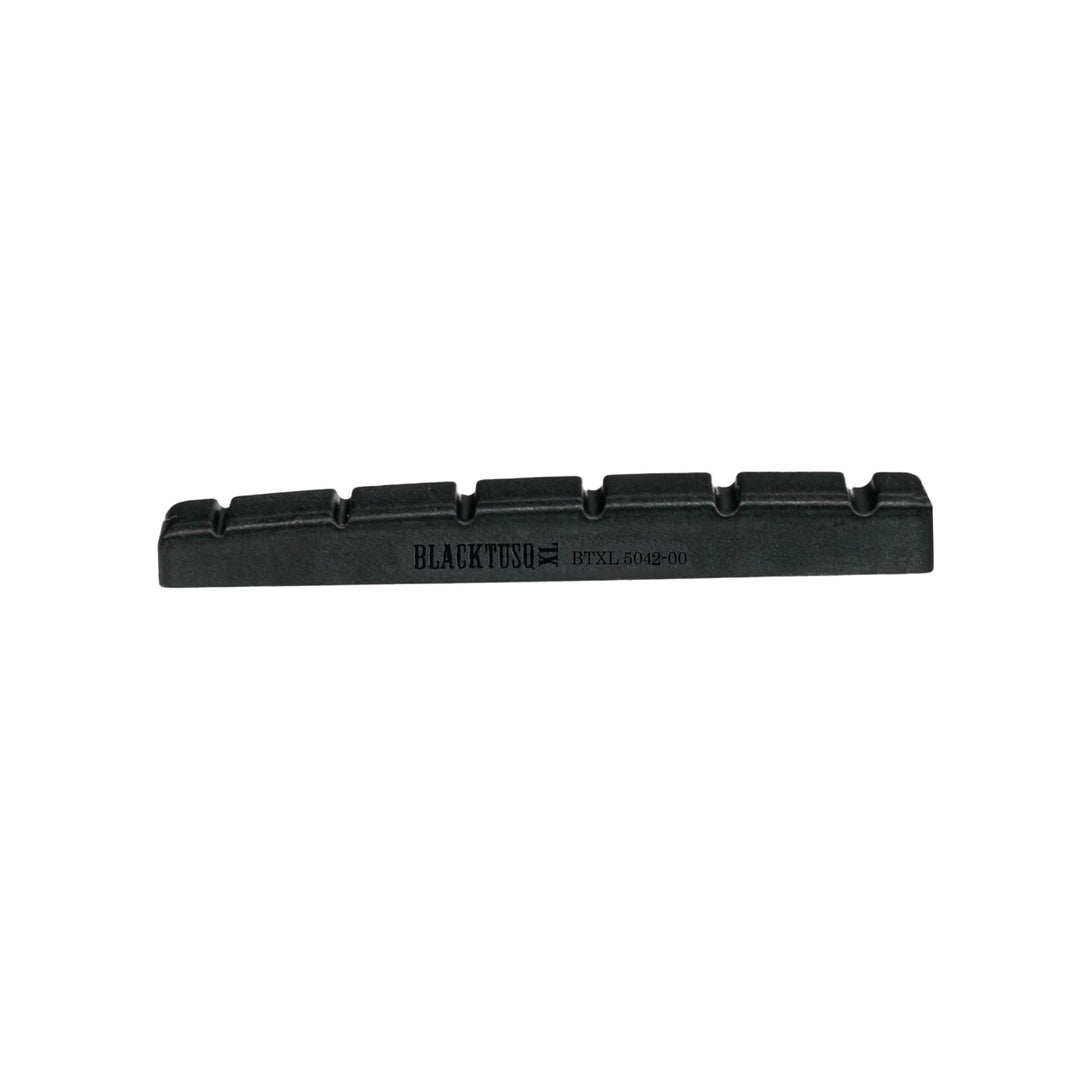 graph tech GT PT 5042 00Tusq XL (42 mm) Flat Bottom Strat Nut schwarz Einzelbett, Einzelbett