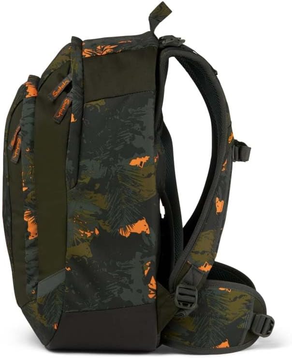Satch Air Edition Schulrucksack Set 3tlg. inkl. Pencil Slider und Sporttasche Purple Laser, Purple L