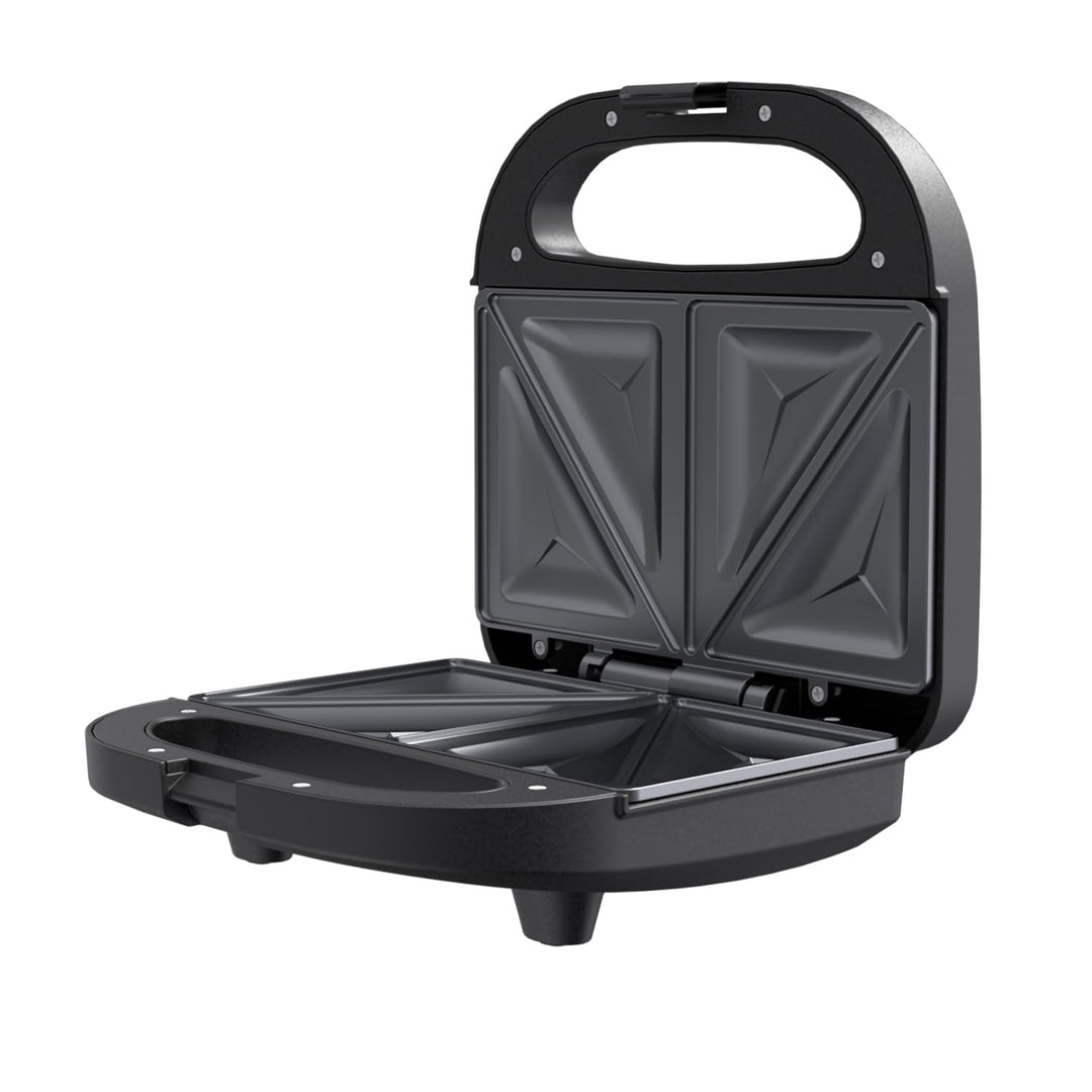 Sandwichmaker 1000W Sandwich Toaster Elektrisch mit Antihaftbeschichtung Schnell Aufheizen Cool Touc