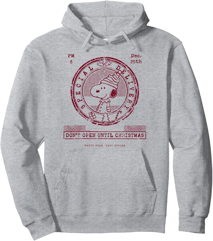 Peanuts - Snoopy Don't Open Until Christmas Stempel Pullover Hoodie