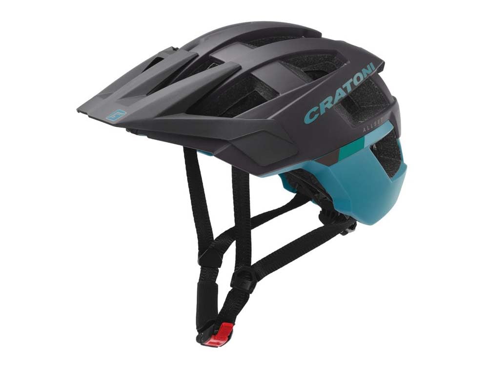 Cratoni Unisex – Erwachsene Allset Helme L Dark-Petrol Matt, L Dark-Petrol Matt