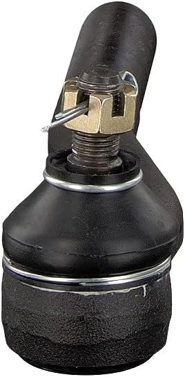 febi bilstein 41091 Spurstangenendstück mit Kronenmutter und Splint , 1 Stück Vorderachse links, Vor