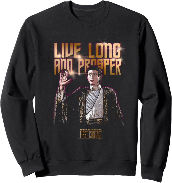 Star Trek: First Contact Day Live Long And Prosper V2 Sweatshirt