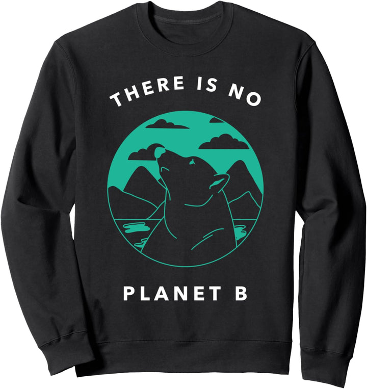 Es gibt keinen Planeten B Klimawandel Planet Clean Sweatshirt