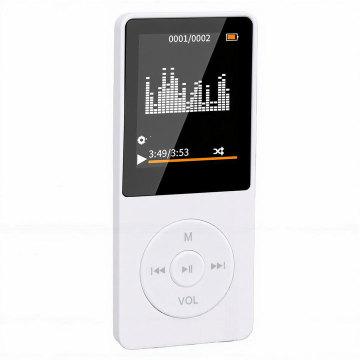 Bewinner Bluetooth-MP3-Player, Weiss WHITE, WHITE