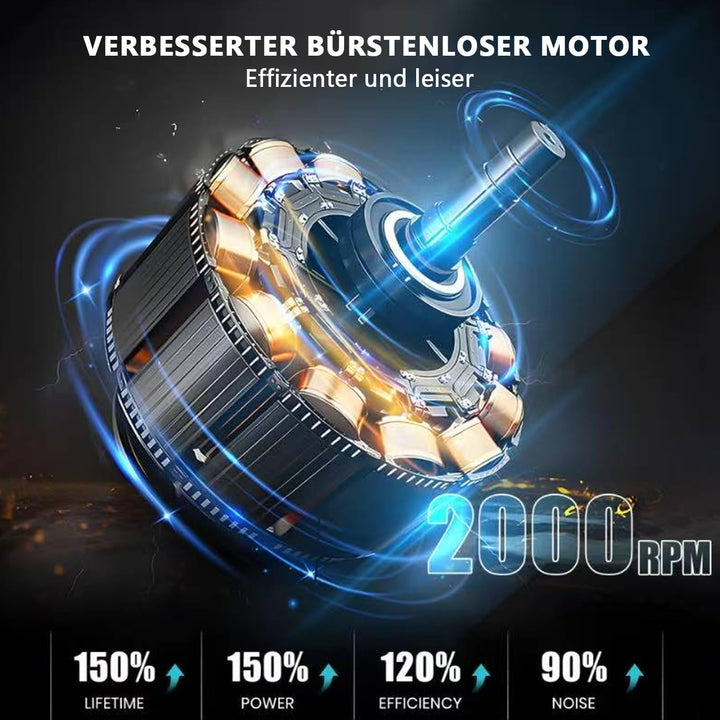 Oszillationswerkzeug, Akku Multifunktionswerkzeug für Makita Akku 18V Li-Ion, 6 Variable Geschwindig
