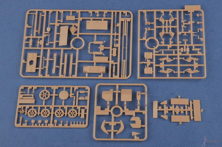 Hobby Boss 80147 Modellbausatz German Flakpanzer IA w/Ammo.Trailer
