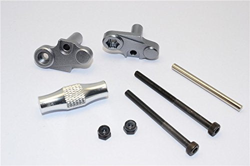 Kyosho Motorcycle NSR500 Tuning Teile Aluminium Front Chassis Holder - 1 Set Gray Silver