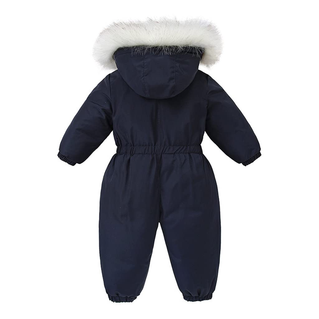 Baby Mädchen Schneeanzüge Overall Kinder Wasserdicht Strampler Skijacken Passen Jungen Vlies Mantel
