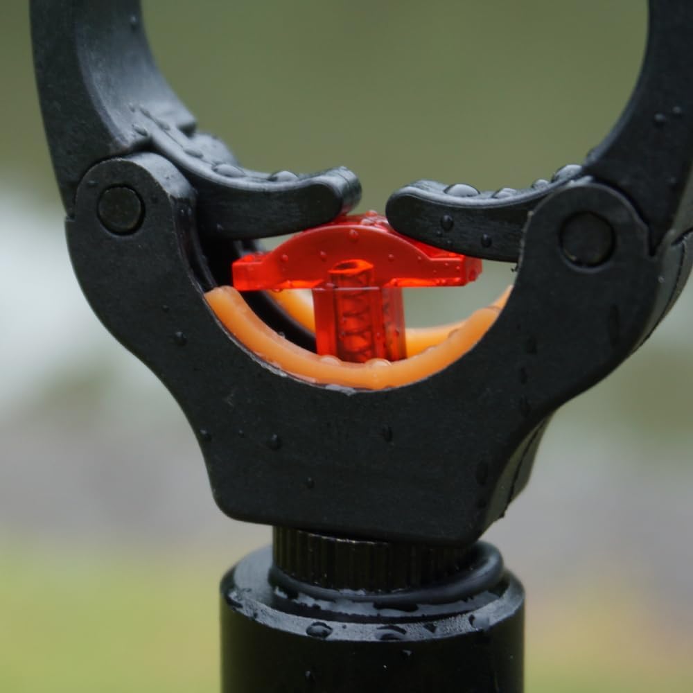 Hirisi Tackle Karpfen-Angelrutenhalter, Gripper für Rutenhalter mit magischen Magnet-Clips, halten I