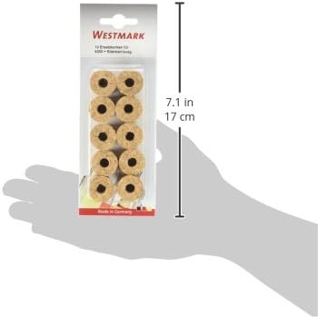 Westmark Ersatzkorken für Standard/Gastro/Essig-Spezial 10 Stück, Kork, Beige, 3.5 x 3.2 x 3.2 cm, E