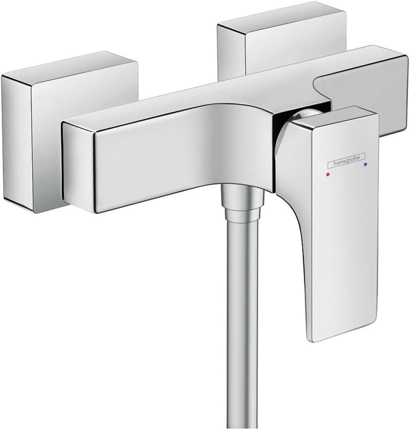 hansgrohe Metropol Duscharmatur, Aufputz, Chrom Chrom Hebelgriff Dusche, Chrom Hebelgriff Dusche