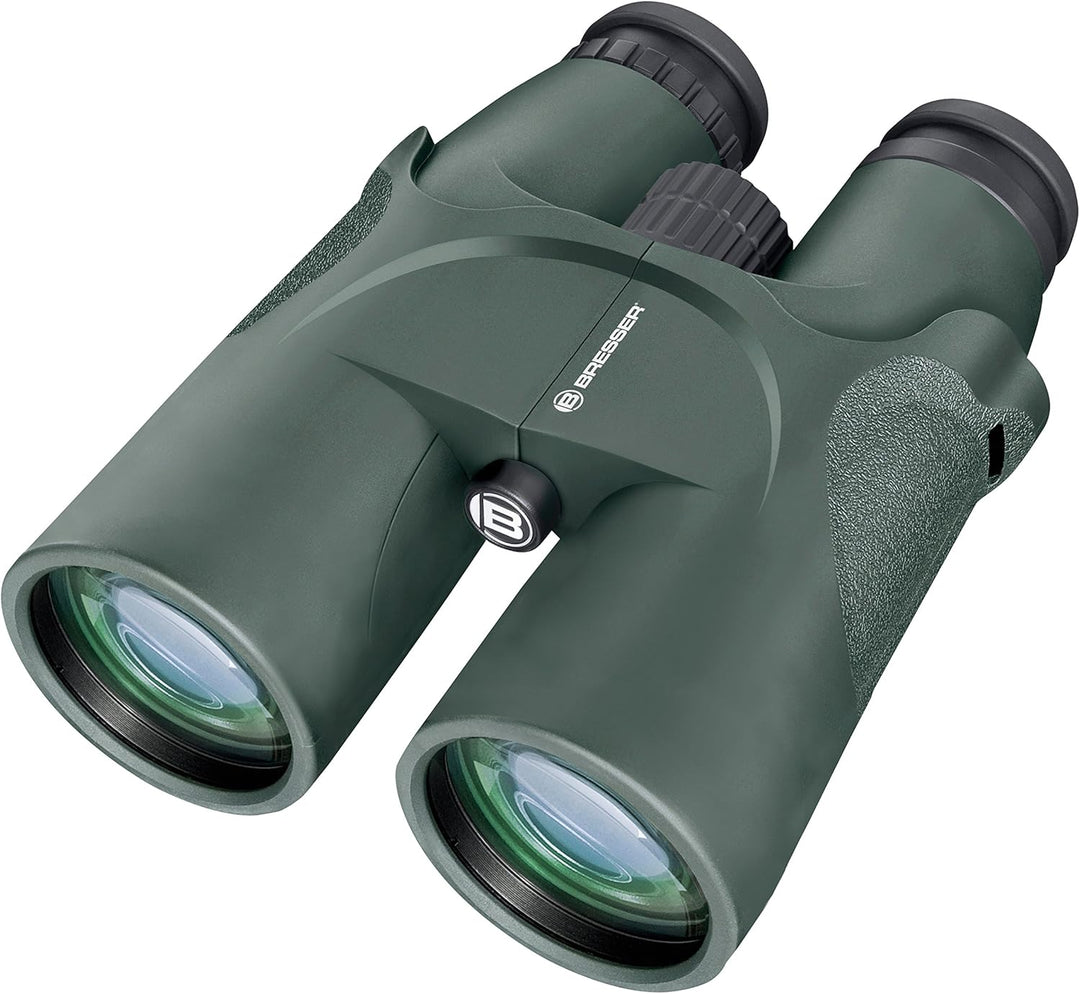 Bresser Fernglas Condor 9x63 mit hohem Lichtsammelvermögen, wasserdicht und beschlagfrei mit Dioptri