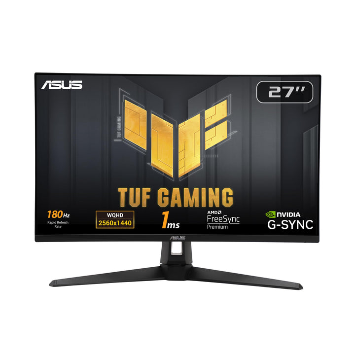 ASUS TUF Gaming VG27AQ3A - 27 Zoll WQHD Monitor - 180 Hz, 1ms GtG, G-Sync, FreeSync, , ELMB, GameFas