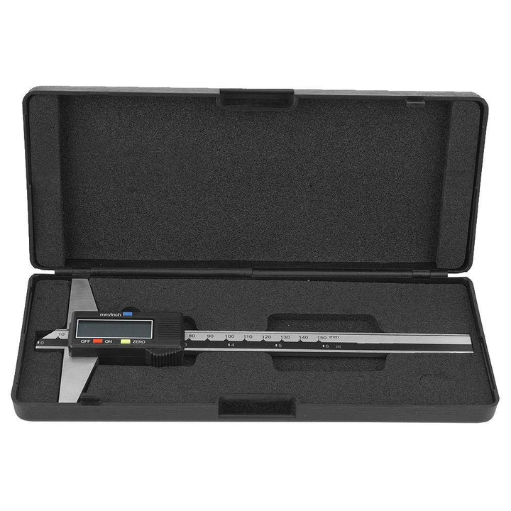 Digitales Tiefenmessgerät, 0-150 mm 0,01 mm Edelstahl Messschieber, Digitales Tiefenmessschieber Mes