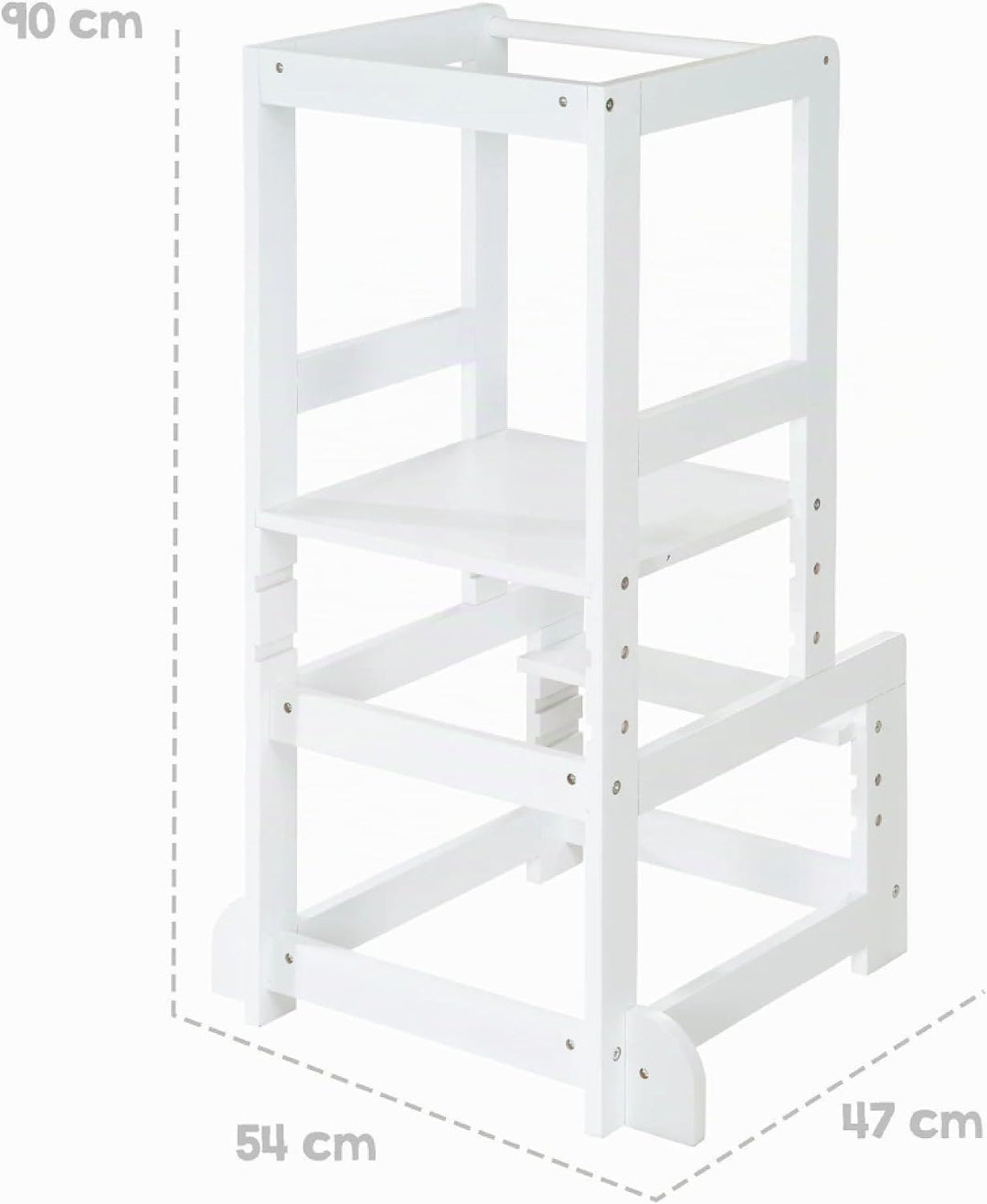 roba Lernturm nach Montessori - Sicherer Tritthocker für Kinder - Ideal als Küchenhelfer - Bis 80 kg