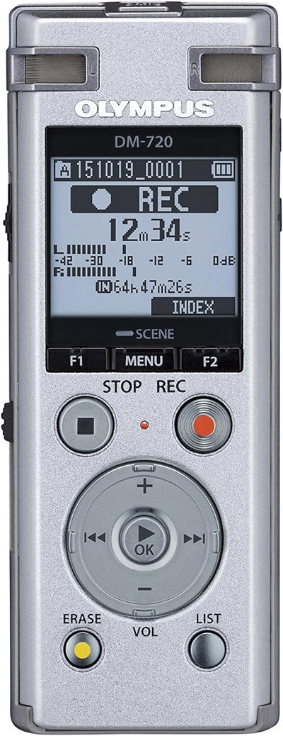 Olympus DM-720 Diktiergerät Konferenz-Kit (4 GB Speicher, USB Direct, inkl.Ni-MH Akku)