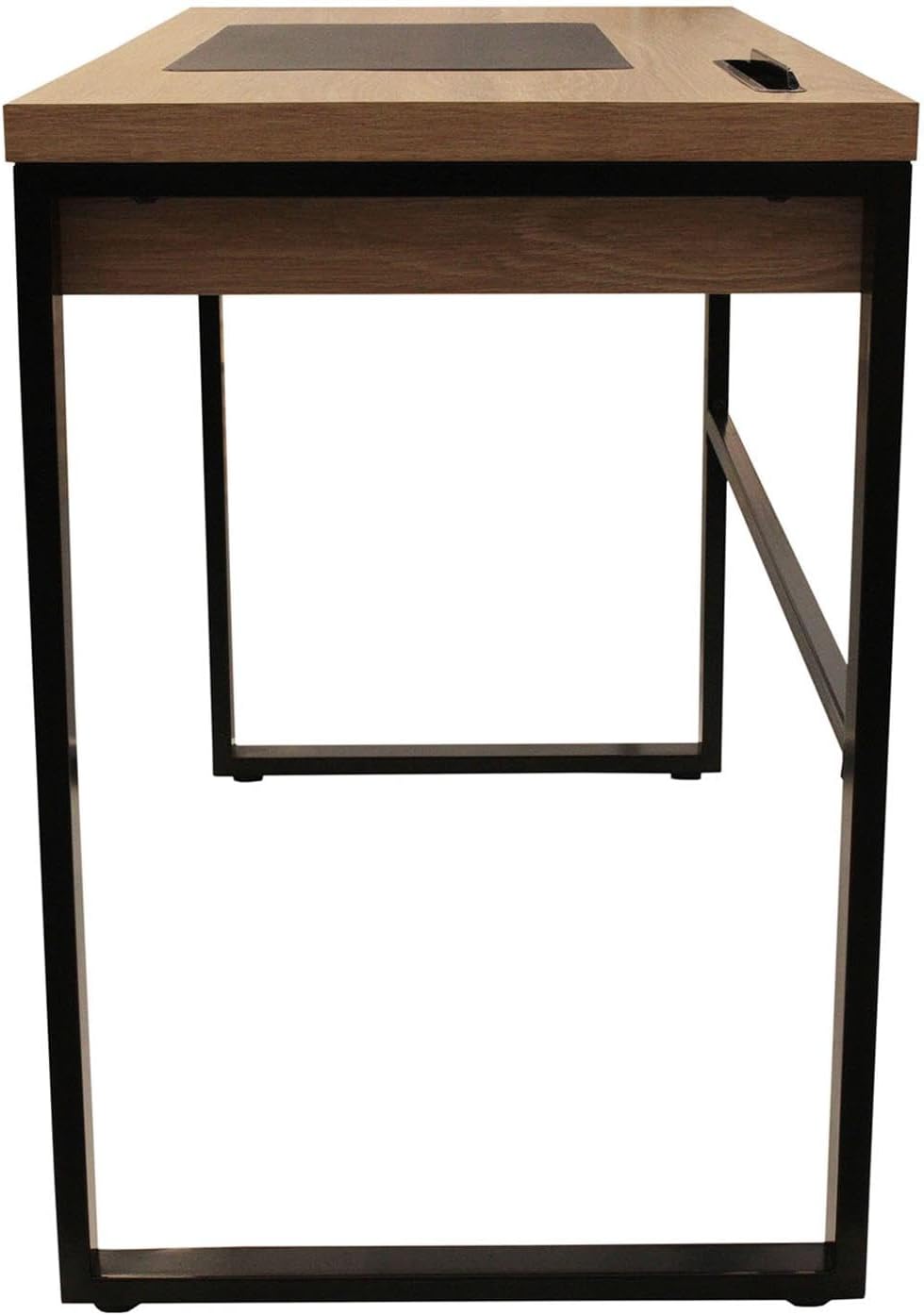 CMP HD3722 MESA DESPACHO Madera Y Metal, Holz, 110x110x16 cm