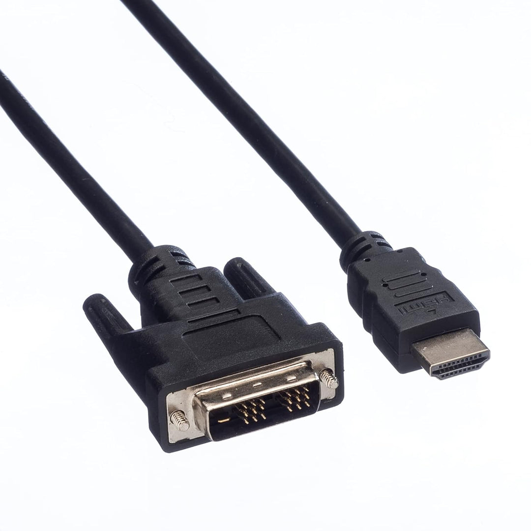 VALUE Kabel DVI (18+1) ST - HDMI ST, schwarz, 3 m, 3 m