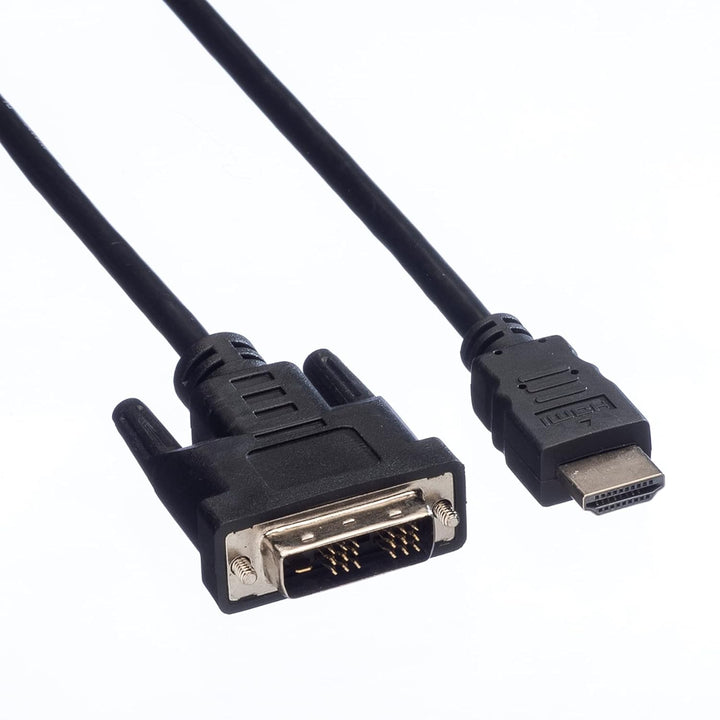 VALUE Kabel DVI (18+1) ST - HDMI ST, schwarz, 3 m, 3 m