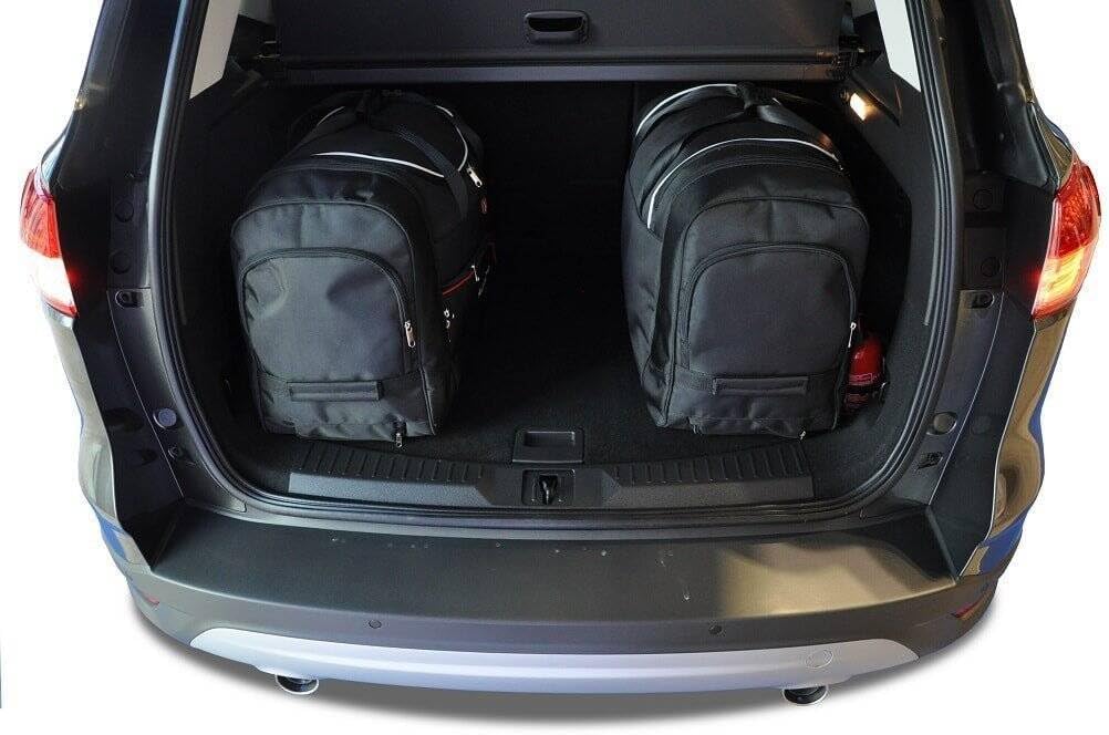 KJUST Dedizierte Kofferraumtaschen 4 stk kompatibel mit FORD KUGA II 2012-2019