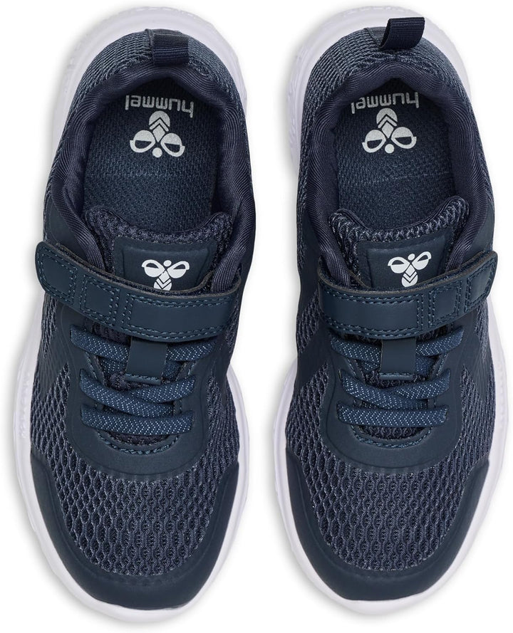 hummel Kinder Schuhe - ACTUS Recycled JR - Unisex Kinder Sneaker Jungen und Mädchen - Leichte Turnsc