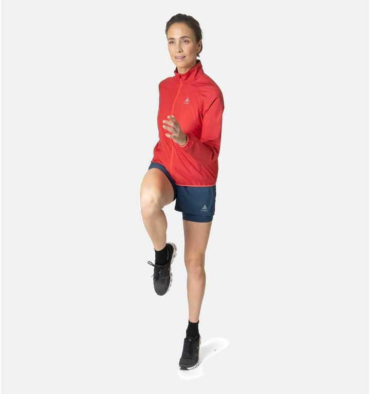 Odlo Damen Essentials_313861 Laufjacke (1er Pack) S american beauty, S american beauty