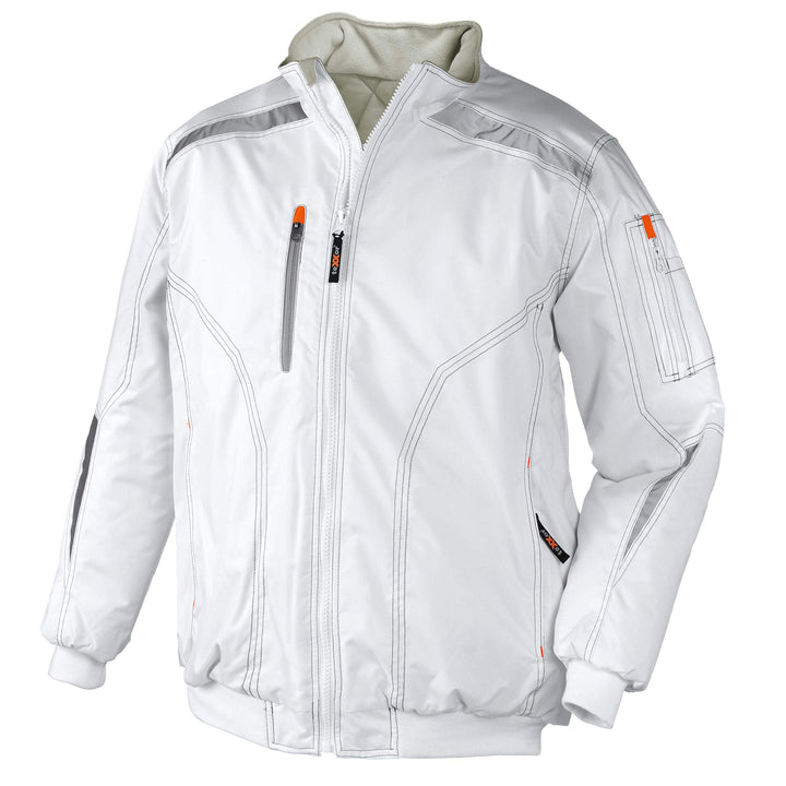 teXXor 4184-XL Pilotenjacke Fjord, Weiss, Grösse XL XL Weiss, XL Weiss