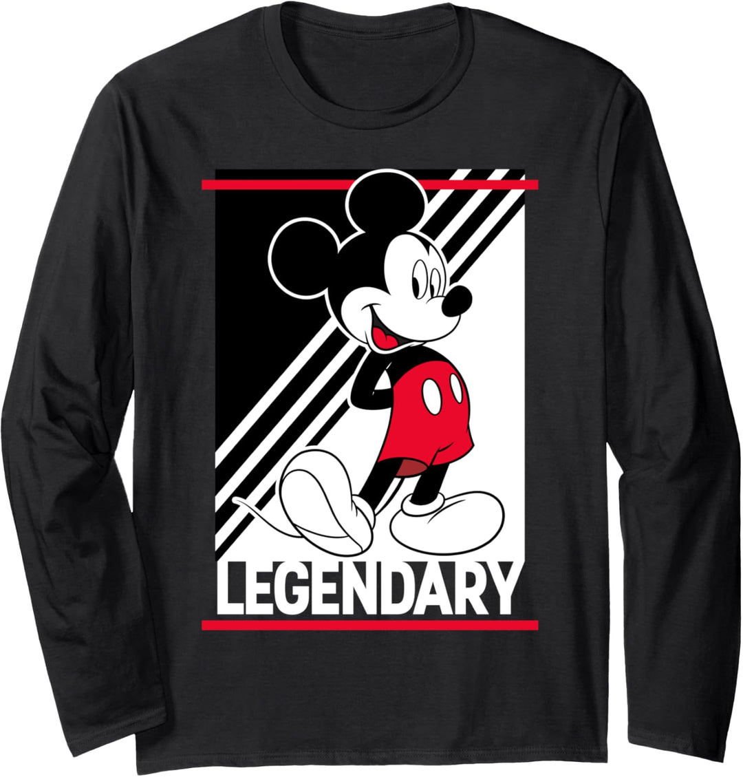 Disney Mickey And Friends Mickey Mouse Legendary Portrait Langarmshirt