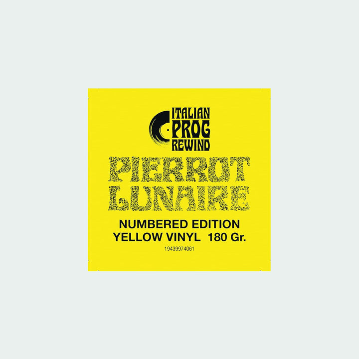Pierrot Lunaire Yellow, Vinyl