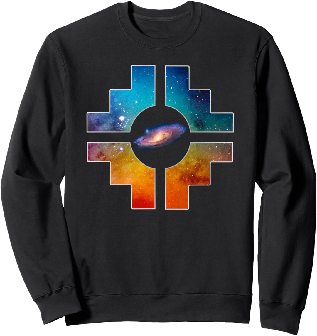 Chakana Inka Galaxiesymbol Sweatshirt