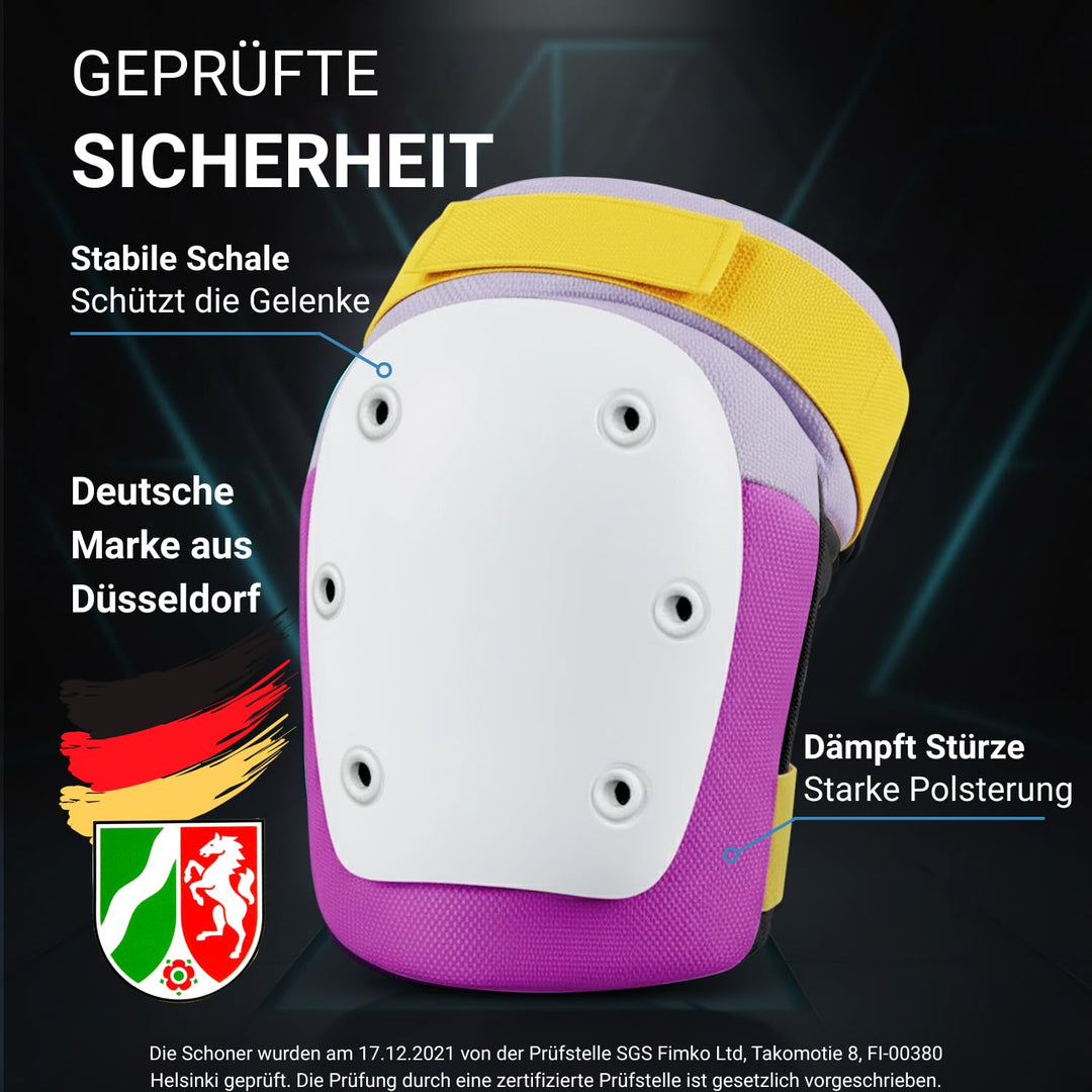 Liebkern Skate Protektoren Set für Erwachsene & Kinder [unisex] - Ideal für Inliner, Skateboard, Sco