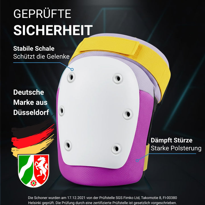 Liebkern Skate Protektoren Set für Erwachsene & Kinder [unisex] - Ideal für Inliner, Skateboard, Sco