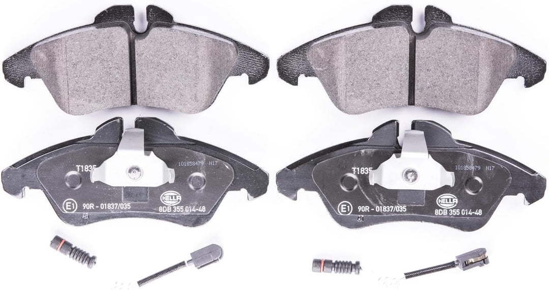HELLA PAGID 8DB 355 014-481 Bremsbelagsatz - T1835 - Dicke/Stärke: 20.7mm - Bremssystem: Teves - ink