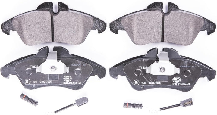HELLA PAGID 8DB 355 014-481 Bremsbelagsatz - T1835 - Dicke/Stärke: 20.7mm - Bremssystem: Teves - ink