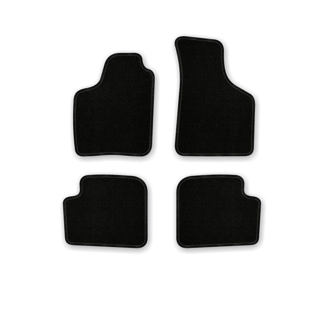 Bär-AfC Auto Fussmatten Basic passend für Renault Twingo Typ 1 1998-2007, Autoteppiche Nadelvlies Sc