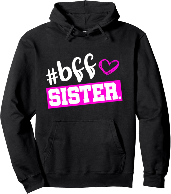 BFF Sister Beste Freundin für Zwei BFFS Mädchen Partner-Look Pullover Hoodie