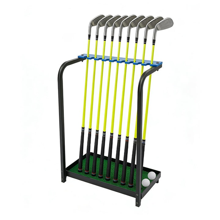 Golfschlägerständer, 9-Loch-Golfschläger-Aufbewahrungsständer, Schläger-Display-Ständer, Aufbewahrun