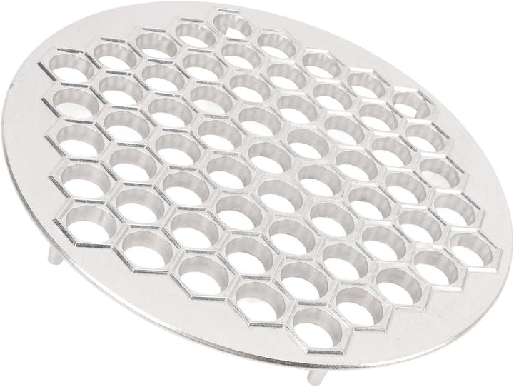 Russische Knödelmaschine mit 61 Löchern, Aluminiumlegierungsmaterial, Pelmeni-Herstellungswerkzeug f