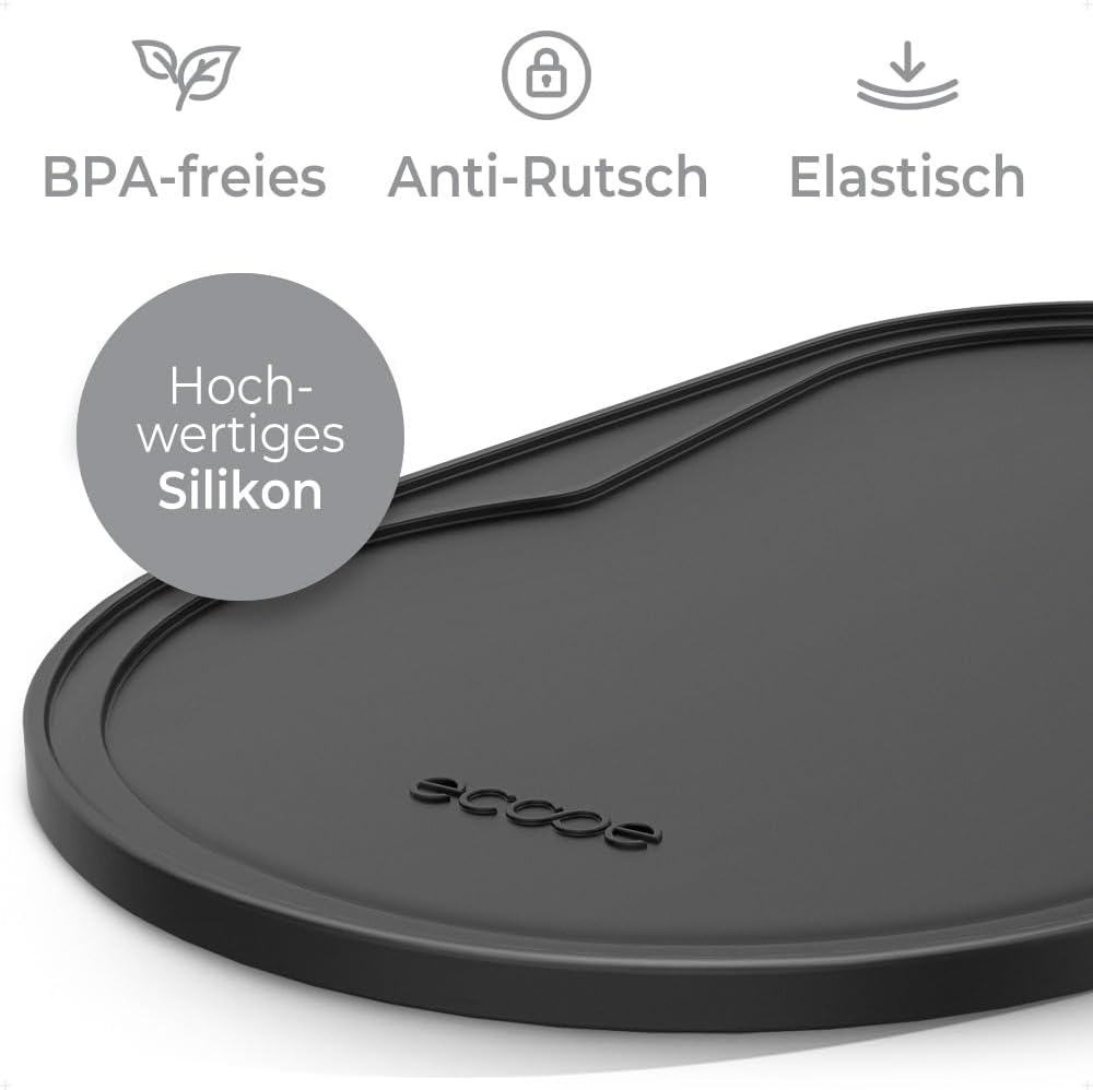 ecooe Silikon Abtropfmatte NUR für SodaStream Crystal 2.0 Trockenmatte Unterlage Abtropfschale Zube